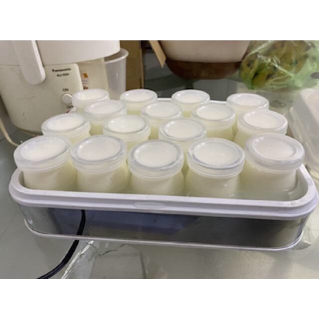 Máy làm sữa chua kèm 16 cốc thủy tinh SIAM