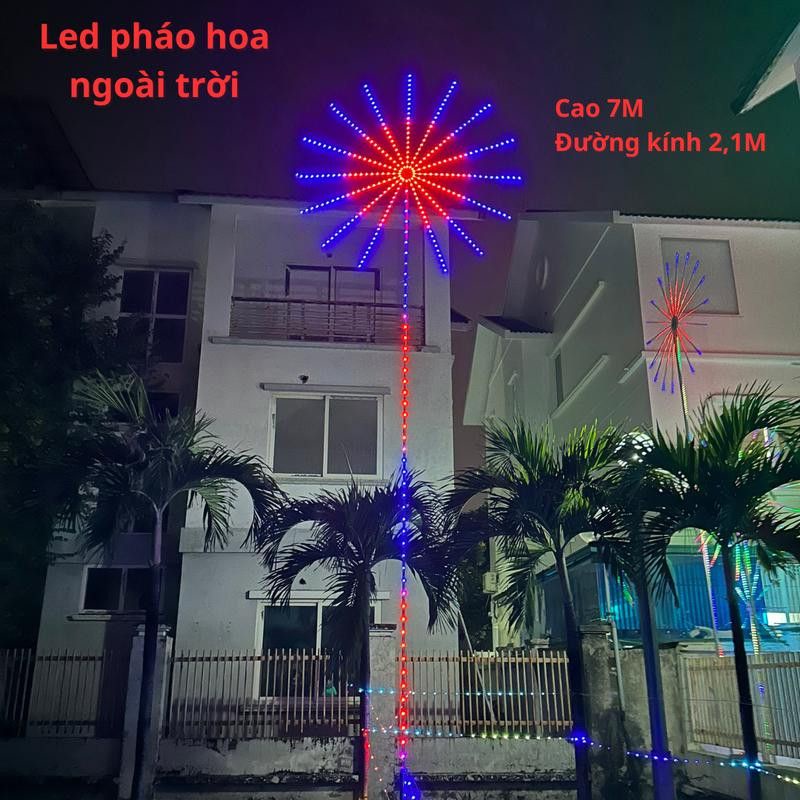 Đèn LED Pháo Hoa - Sự Kết Hợp Hoàn Hảo Giữa Trang Trí và Hiệu Ứng Ánh Sáng Độc Đáo Cao Cấp