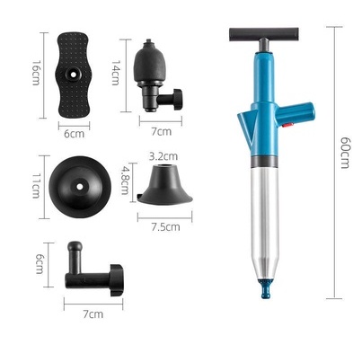 S&uacute;ng Th&ocirc;ng Tắc Bồn Cầu, M&aacute;y Đẩy Kh&iacute; N&eacute;nTh&ocirc;ng Tắc Ống Nước, Chất Liệu Th&eacute;p Kh&ocirc;ng Gỉ, K&egrave;m Bơm Tiện Dụng