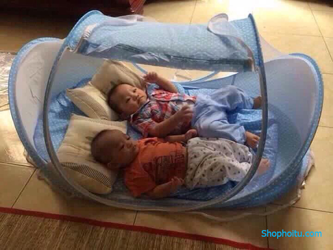 Mùng ngủ chống muỗi cho bé