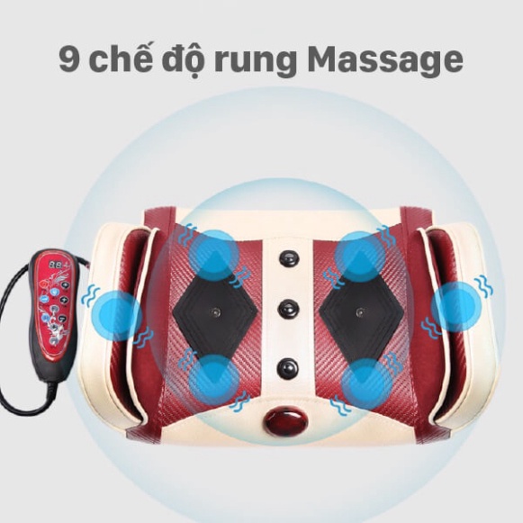 Máy Massage Thắt Lưng, Máy Mát Xa Cột Sống Lưng Dành Cho Người Đau Lưng,Thoát Vị Đĩa Đệm BM L67 Hàng Chính Hãng Hot