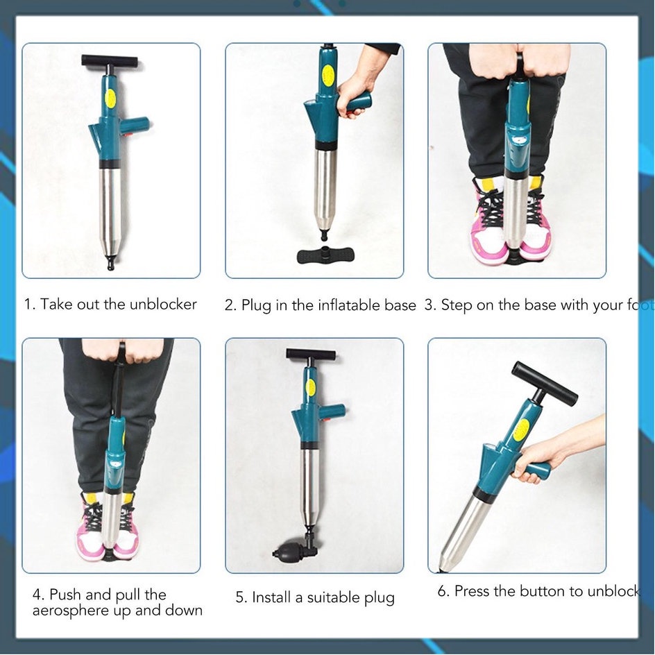 S&uacute;ng Th&ocirc;ng Tắc Bồn Cầu, M&aacute;y Đẩy Kh&iacute; N&eacute;nTh&ocirc;ng Tắc Ống Nước, Chất Liệu Th&eacute;p Kh&ocirc;ng Gỉ, K&egrave;m Bơm Tiện Dụng