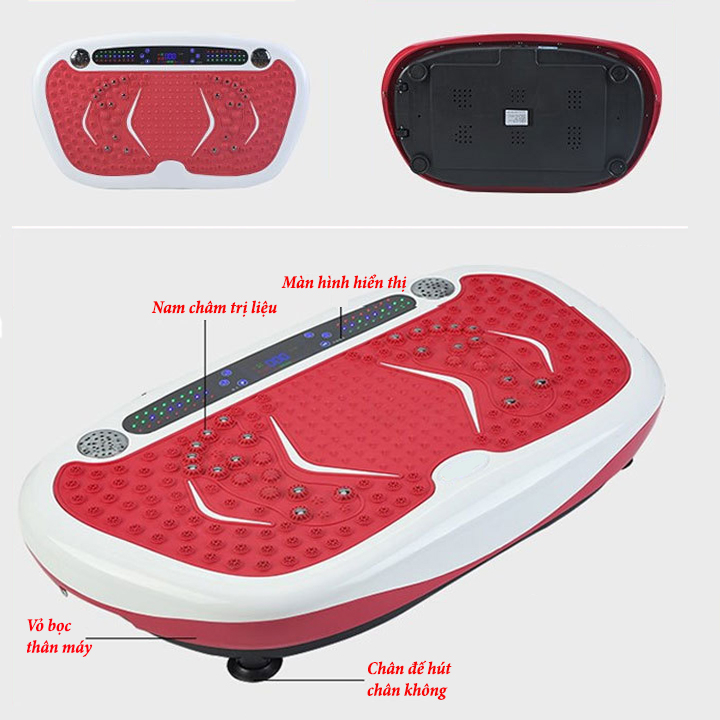 M&Aacute;Y GIẢM C&Acirc;N RUNG LẮC TO&Agrave;N TH&Acirc;N PRO MAX 120 TỐC ĐỘ, C&Oacute; NGHE NHẠC BLUETOOTH Cao Cấp