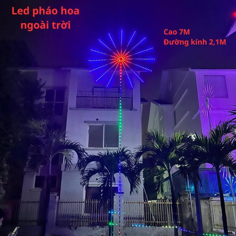 Đèn LED Pháo Hoa - Sự Kết Hợp Hoàn Hảo Giữa Trang Trí và Hiệu Ứng Ánh Sáng Độc Đáo Cao Cấp
