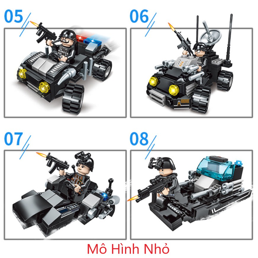 BỘ ĐỒ CHƠI XẾP H&Igrave;NH LEGO CẢNH S&Aacute;T, LEGO 815 Chi Tiết