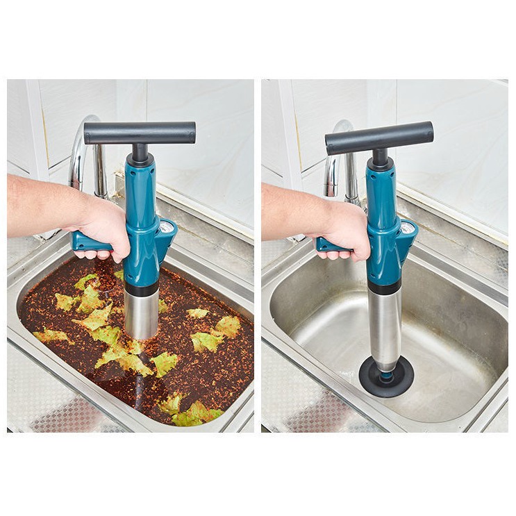 S&uacute;ng Th&ocirc;ng Tắc Bồn Cầu, M&aacute;y Đẩy Kh&iacute; N&eacute;nTh&ocirc;ng Tắc Ống Nước, Chất Liệu Th&eacute;p Kh&ocirc;ng Gỉ, K&egrave;m Bơm Tiện Dụng