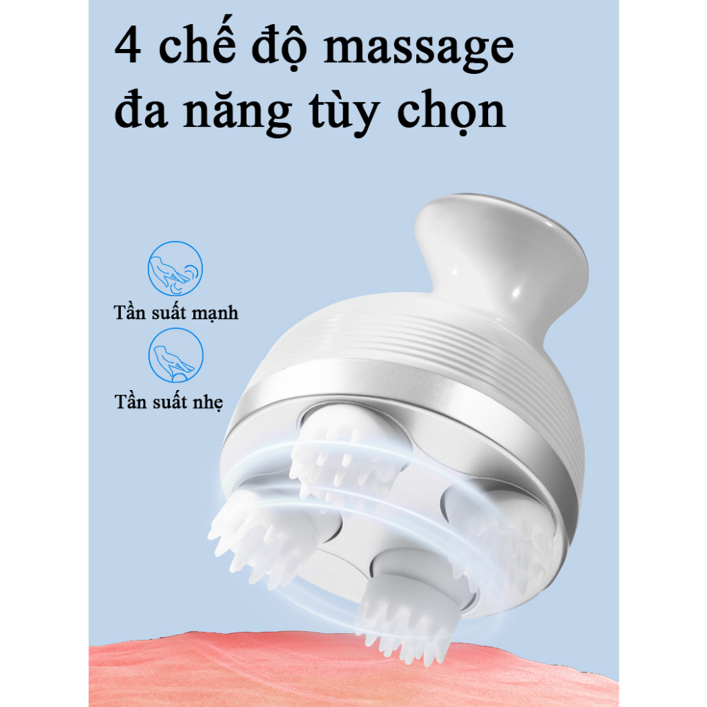 Máy Massage Đầu Dưỡng Sinh Siêu Hot