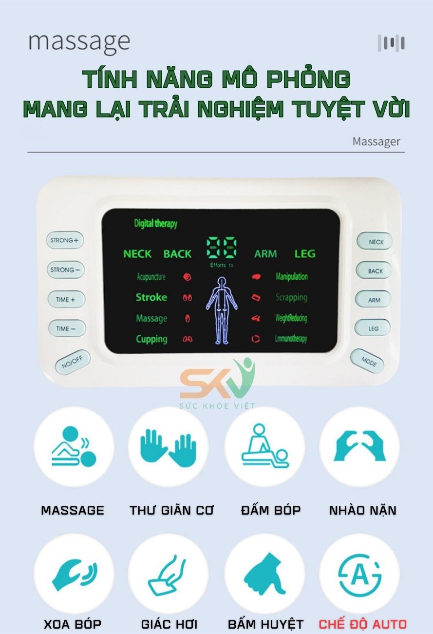 Máy Massage Xung Điện SKV-JY2701 Cao Cấp