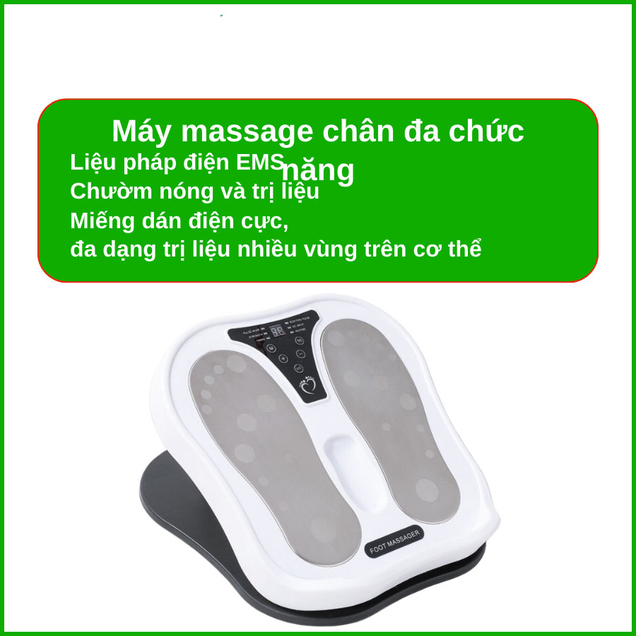Máy massage bàn chân xung điện HM-C9 tác động huyệt đạo bàn chân giảm đau mỏi, tê bì