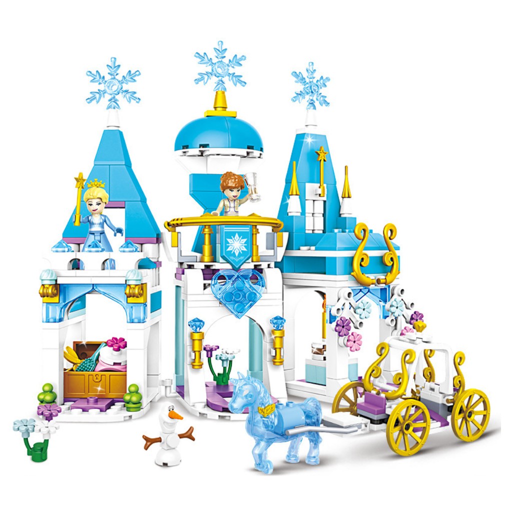 BỘ ĐỒ CHƠI XẾP H&Igrave;NH LEGO L&acirc;u Đ&agrave;i C&ocirc;ng Ch&uacute;a, Lego B&uacute;p B&ecirc; - Đồ Chơi Cho B&eacute; G&aacute;i