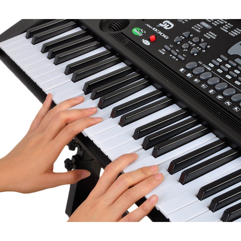Đàn Organ Đàn Piano cho bé 61 phím Keyboard tặng kèm míc