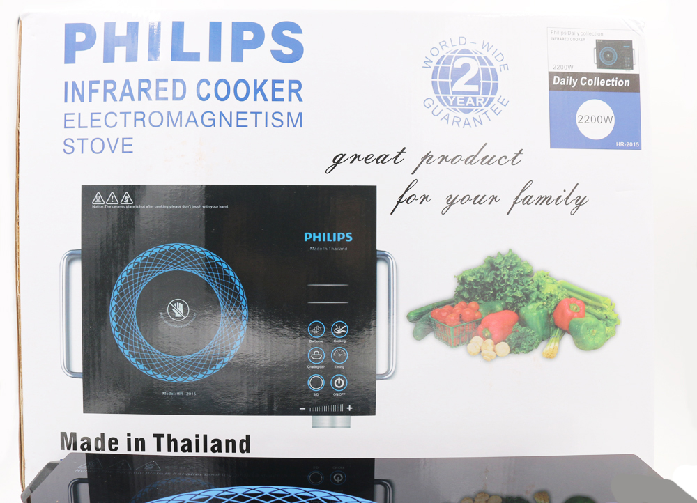 Bếp Hồng Ngoại Philips HR-2015 Cao Cấp