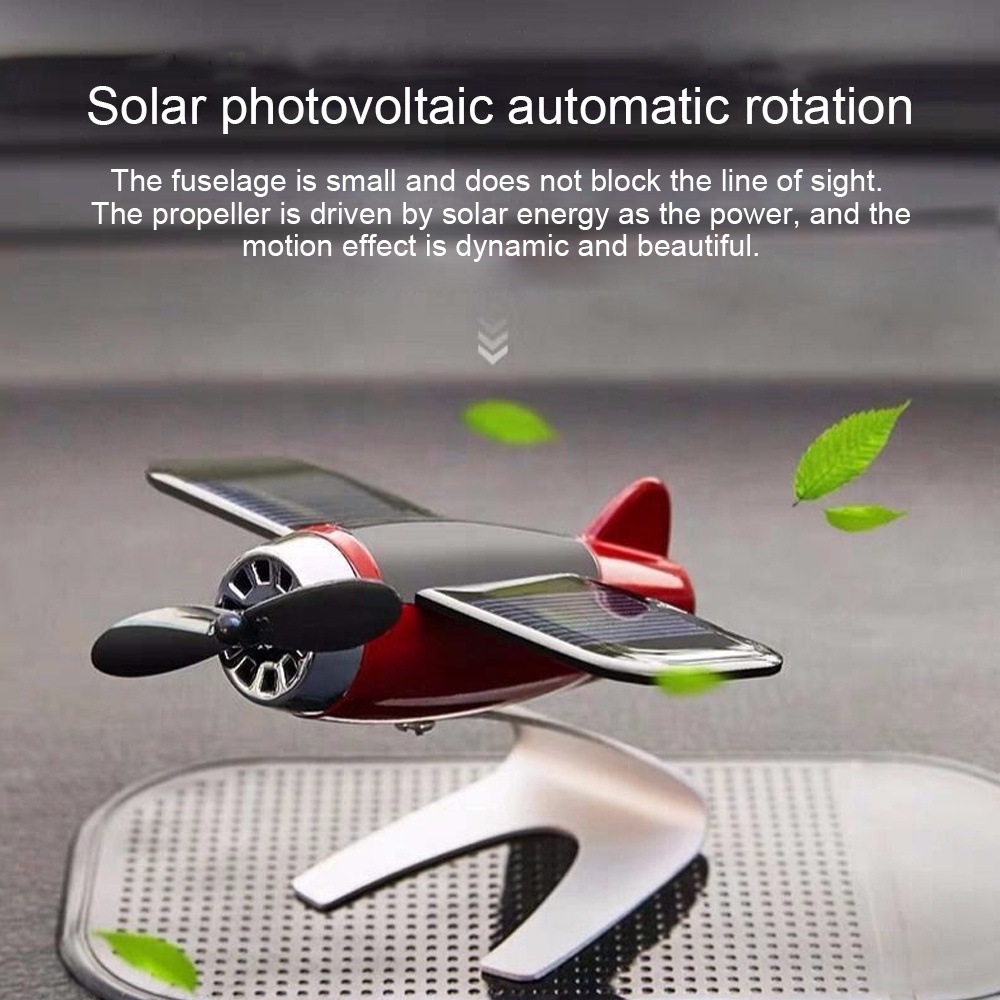 Máy bay làm mát không khí PECHAM năng lượng mặt trời toả hương thơm bằng hợp kim nhôm cho xe hơi