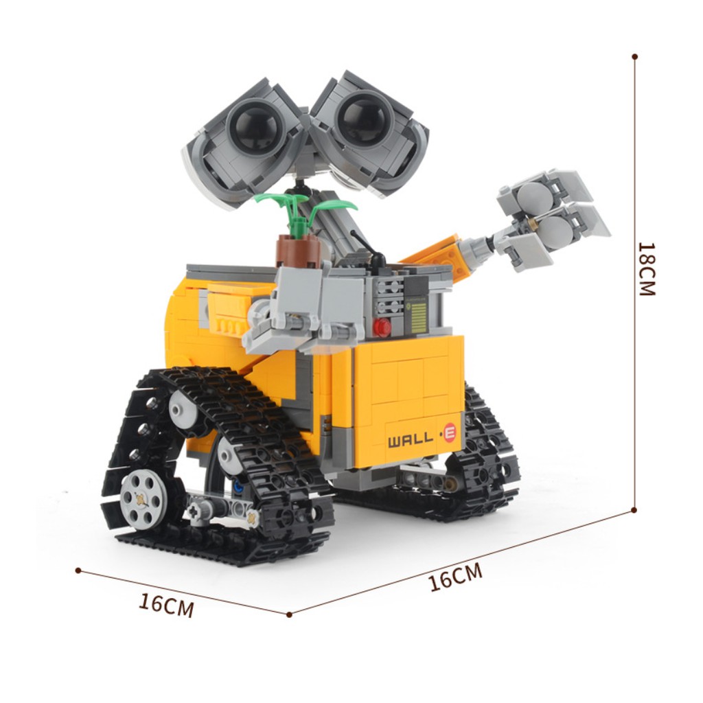BỘ ĐỒ CHƠI XẾP H&Igrave;NH LEGO Robot, Lego người m&aacute;y Wall E