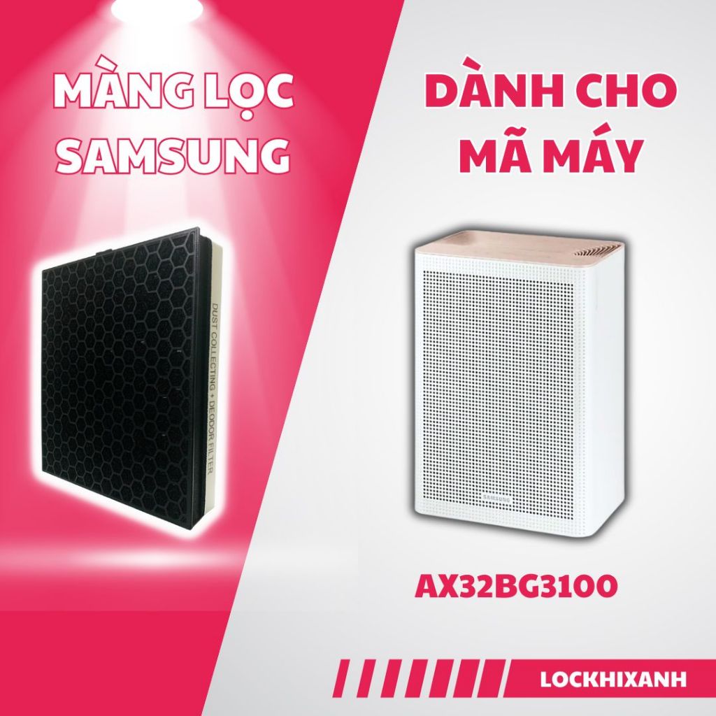 M&agrave;ng Lọc Kh&ocirc;ng Kh&iacute; Samsung AX40R3020WU/SV v&agrave; AX32BG3100GBSV Hot