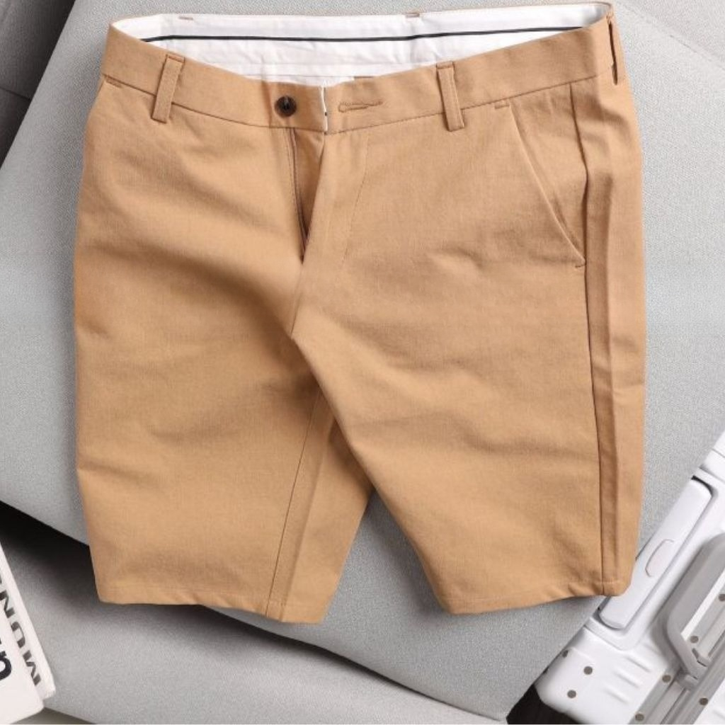 Quần Short Nam T&acirc;y &Acirc;u Cao Cấp Vải Co Gi&atilde;n, Form Chuẩn,Dễ Phối Đồ