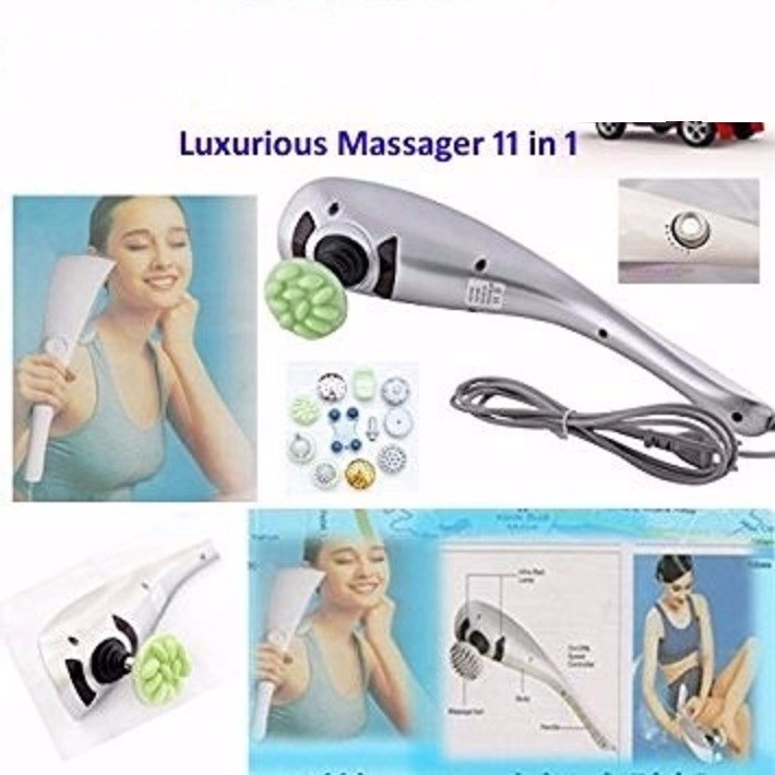 Máy Massage Cầm Tay 11 Đầu Luxurious 