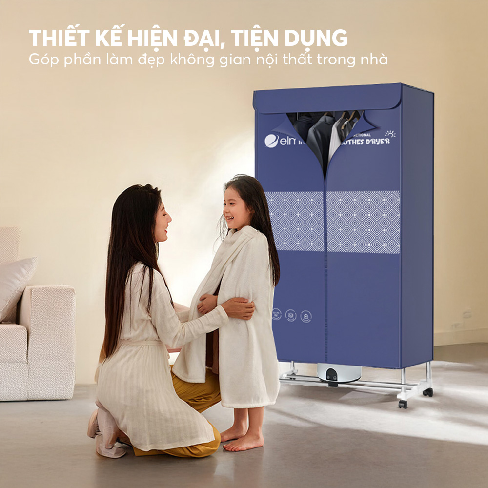 Tủ sấy quần &aacute;o Elmich CDE-8641 Cao Cấp Hot