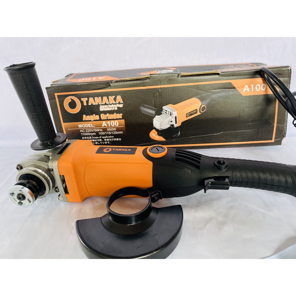 M&aacute;y M&agrave;i cầm Tay Tanaka A100 C&ocirc;ng Nghệ Nhật Bản C&ocirc;ng Suất 950w l&otilde;i đồng nguy&ecirc;n chất si&ecirc;u khỏe