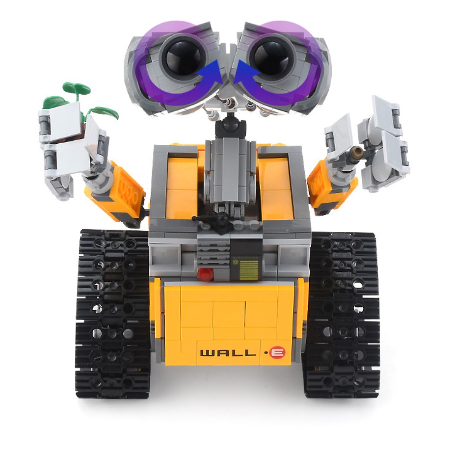 BỘ ĐỒ CHƠI XẾP H&Igrave;NH LEGO Robot, Lego người m&aacute;y Wall E