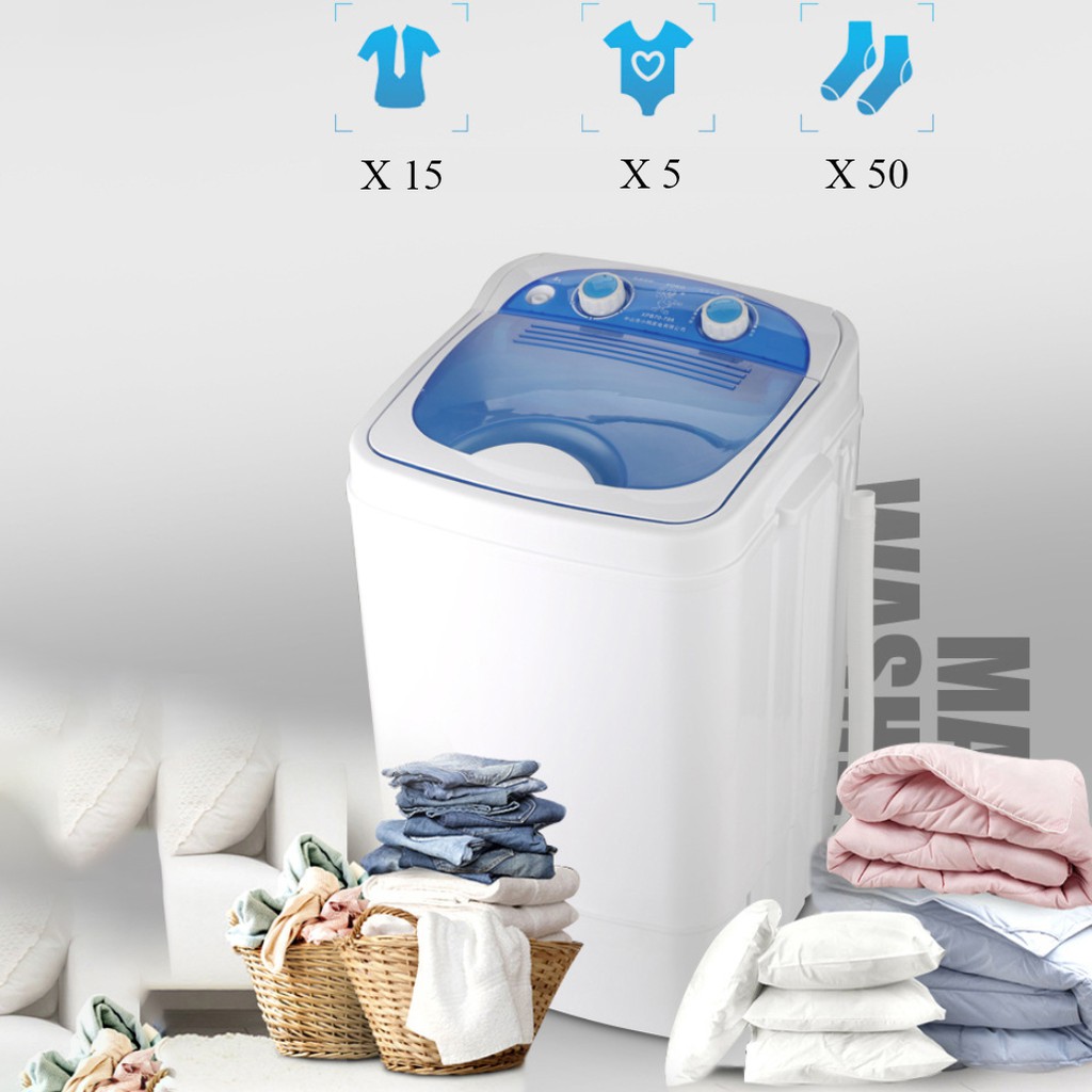Máy giặt mini bán tự động Dung tích 7L 