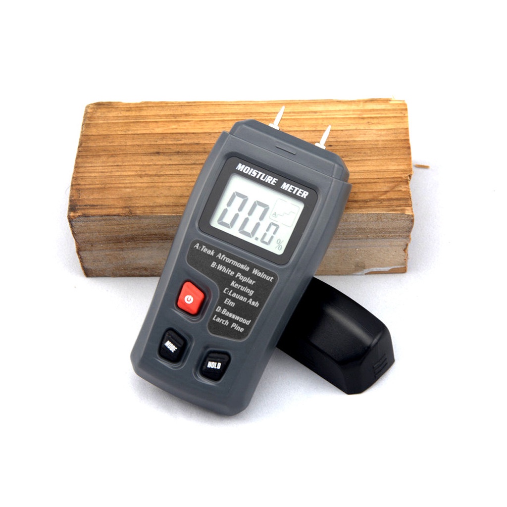 Máy đo độ ẩm Tổ Yến loại tốt - Máy đo độ ẩm tường để sơn và nguyên liệu gỗ (TẶNG KÈM PIN)