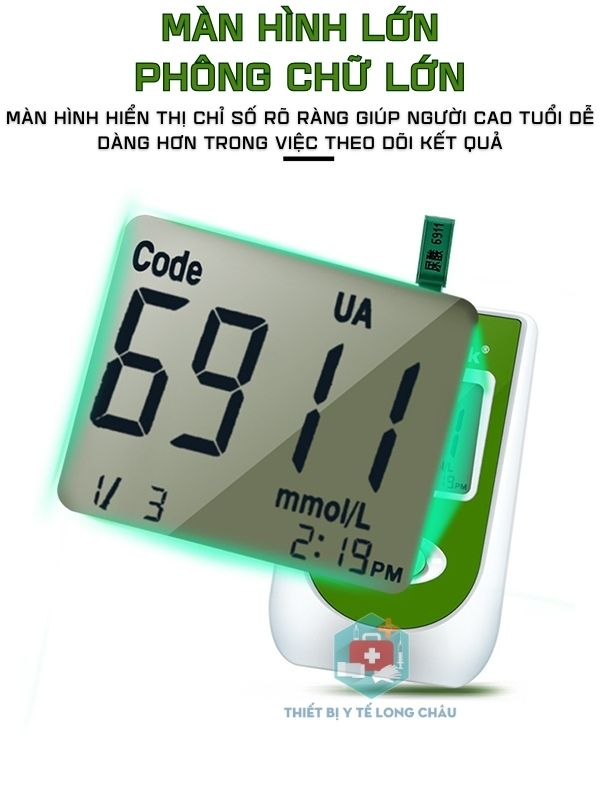 M&aacute;y Đo Acid Uric BeneCheck - Giải ph&aacute;p ti&ecirc;n tiến đo lường sức khỏe cho cả gia đ&igrave;nh