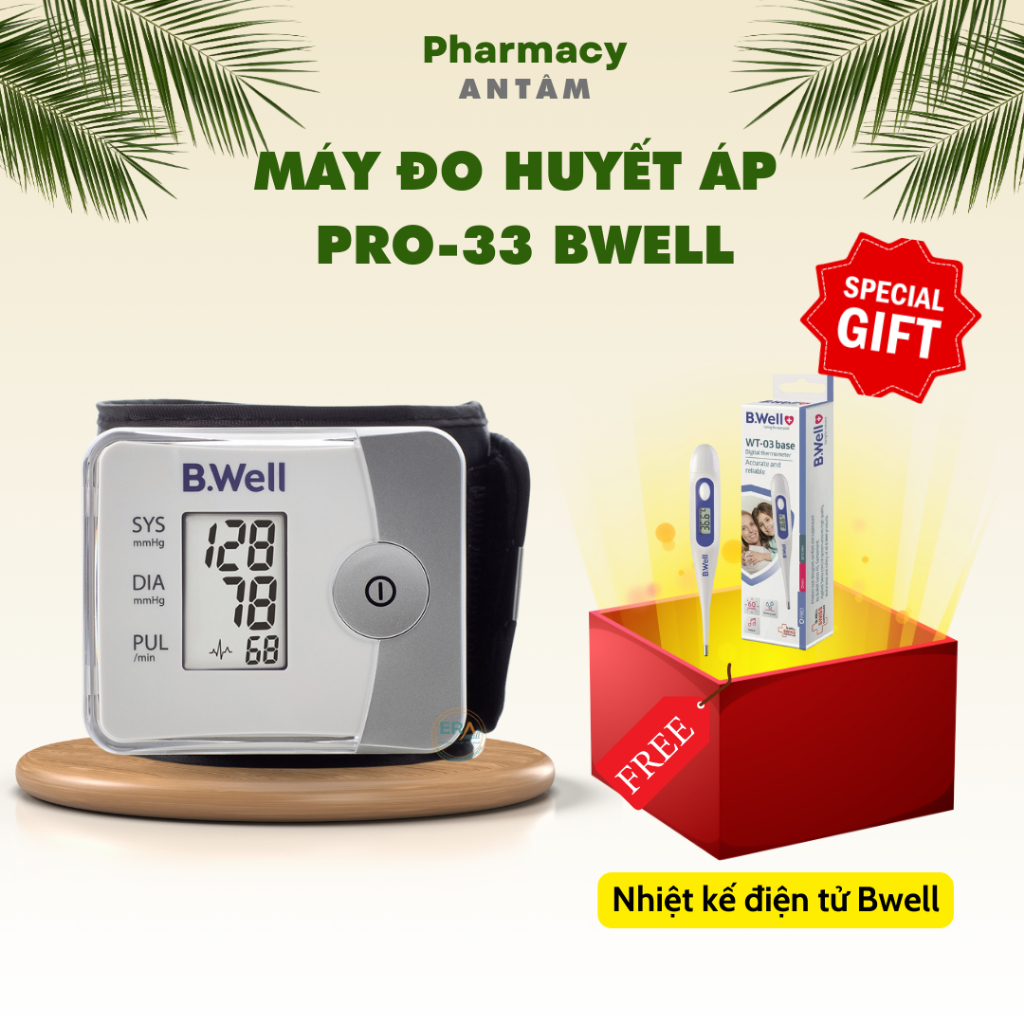 M&aacute;y đo huyết &aacute;p cổ tay B.Well Swiss PRO-39 Tốt