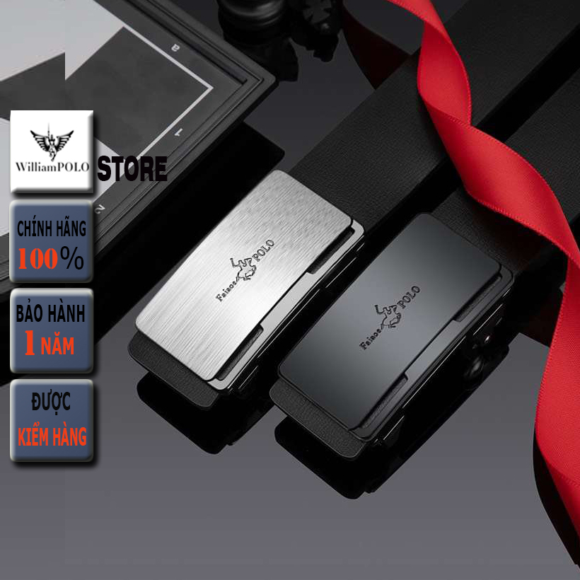 Thắt Lưng Nam Cao Cấp H&agrave;ng Hiệu FaiaoePOLO Full hộp đựng Hot