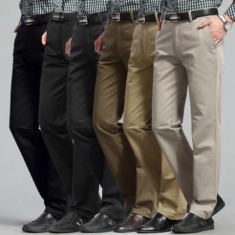 Quần kaki nam trung ni&ecirc;n cao cấp Hot