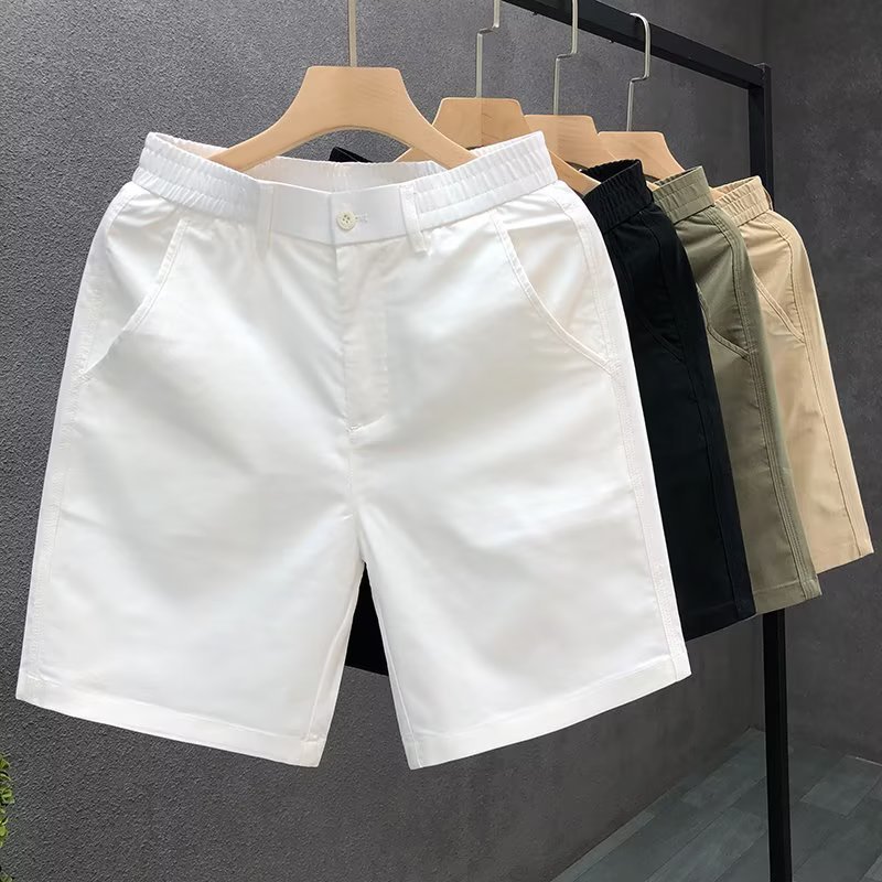Quần short nam KAKI GI&Oacute; cạp chun pha c&uacute;c trẻ trung Hot