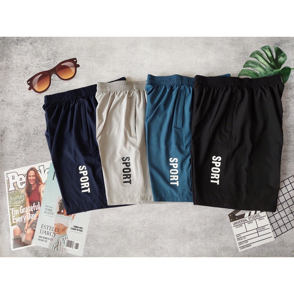 Quần đ&ugrave;i nam thể thao quần short cao cấp phong c&aacute;ch trẻ trung năng động  Hot