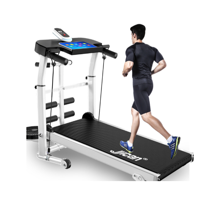 M&aacute;y chạy bộ tại nh&agrave; k&egrave;m b&agrave;n xoay h&ocirc;ng, m&aacute;y đi bộ mini đa chức năng Si&ecirc;u Hot