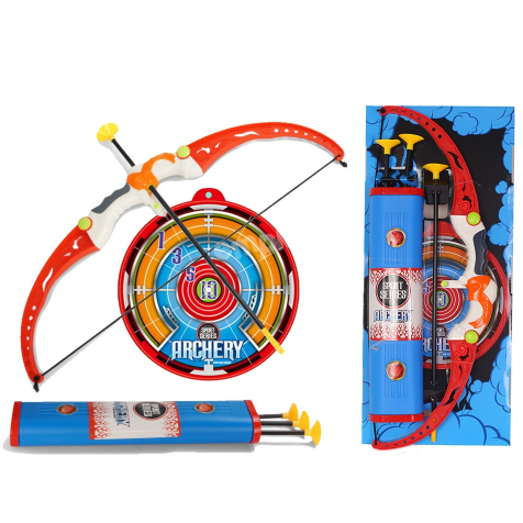 Đồ chơi b&eacute; trai bắn cung ANDY KIDS cung t&ecirc;n an to&agrave;n cung t&ecirc;n chắc khỏe, mũi t&ecirc;n bằng silicon h&uacute;t d&iacute;nh an to&agrave;n Cao Cấp