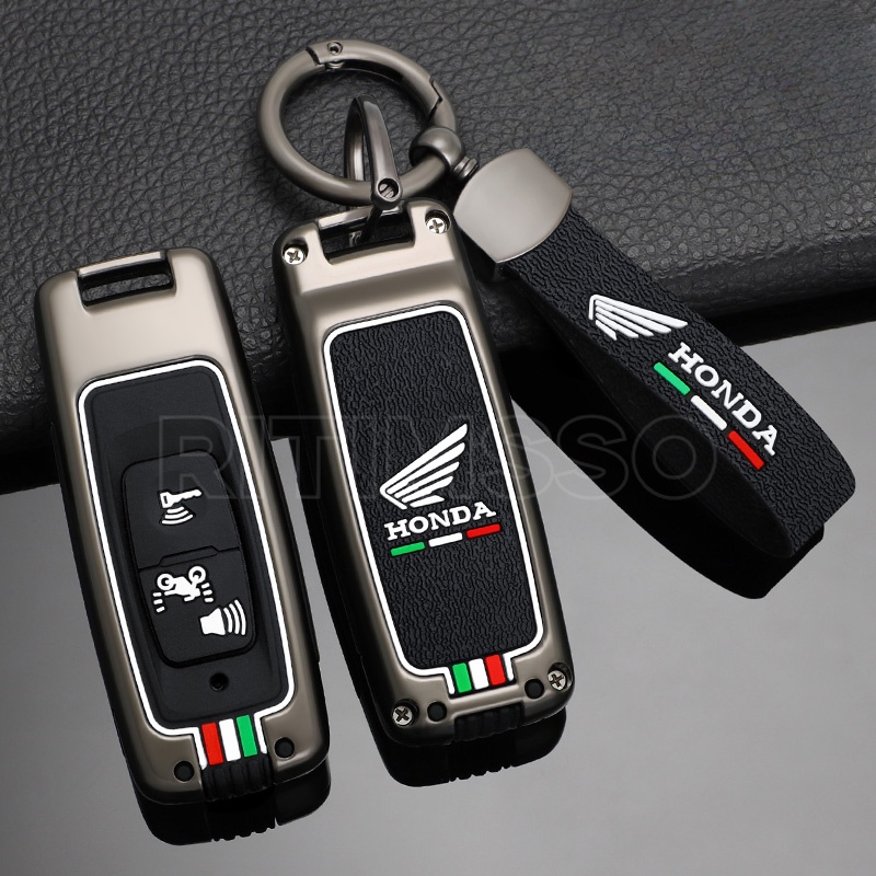 Vỏ Bọc Ch&igrave;a Kh&oacute;a Điều Khiển Từ Xa 3 N&uacute;t Bằng Hợp Kim HONDA PCX160 VISION SH350 PCX 160 2 Hot