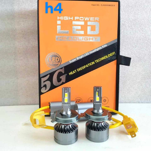 Đ&egrave;n led &ocirc; t&ocirc; 5G si&ecirc;u s&aacute;ng c&ocirc;ng c&ocirc;ng suất 65W nhiệt m&agrave;u 6000k lắp cho pha cos đ&egrave;n gầm v&agrave; b&oacute;ng trong Hot