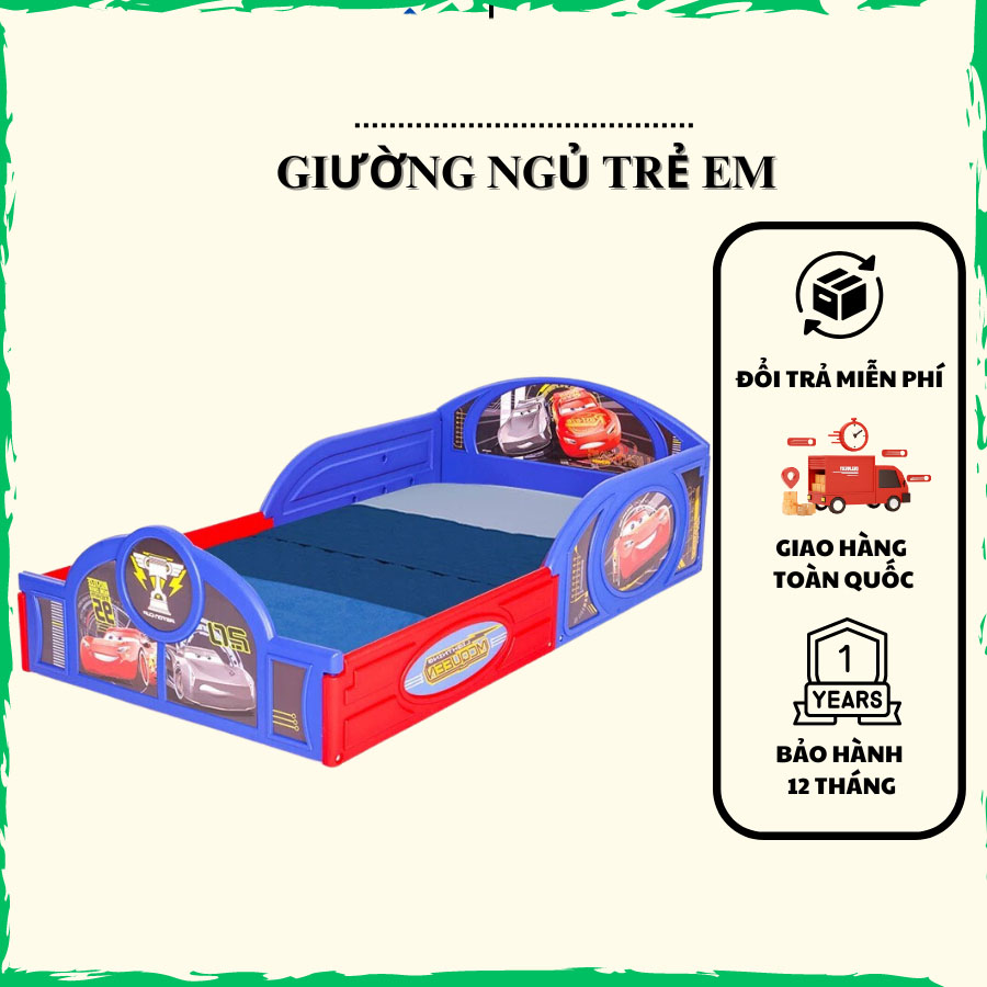 Giường ngủ cho trẻ tặng k&egrave;m nệm, giường rất nhiều mẫu để lựa chọn, giường l&agrave;m từ chất liệu nhựa cao cấp 