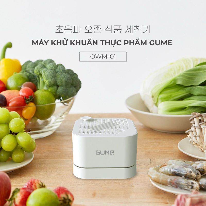 M&aacute;y khử khuẩn thực phẩm Gume OWM-01 H&agrave;n  QUỐC Đa Năng Cao Cấp