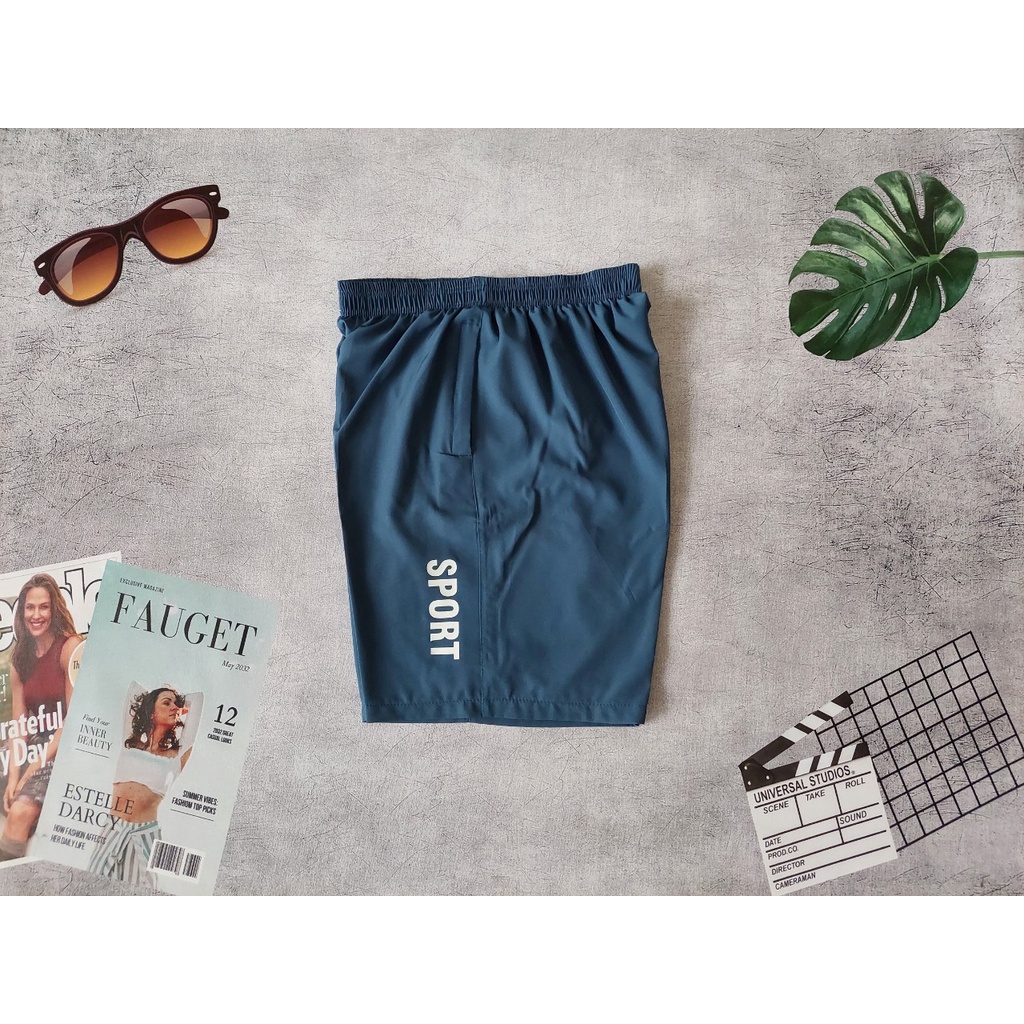 Quần đ&ugrave;i nam thể thao quần short cao cấp phong c&aacute;ch trẻ trung năng động  Hot