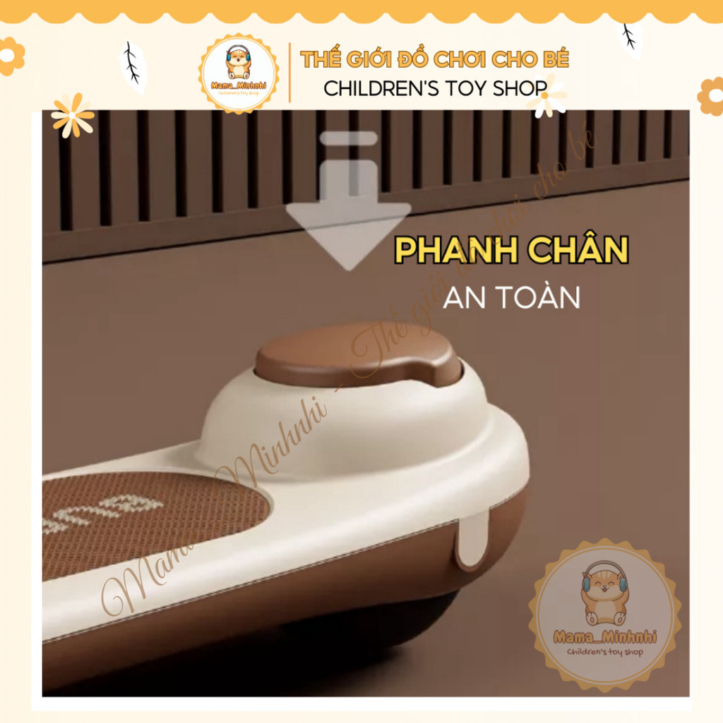 Xe scooter cho b&eacute; trượt v&agrave; ch&ograve;i ch&acirc;n trẻ em c&oacute; ghế ngồi 3 in 1 gấp gọn c&oacute; nhạc đ&egrave;n HOT