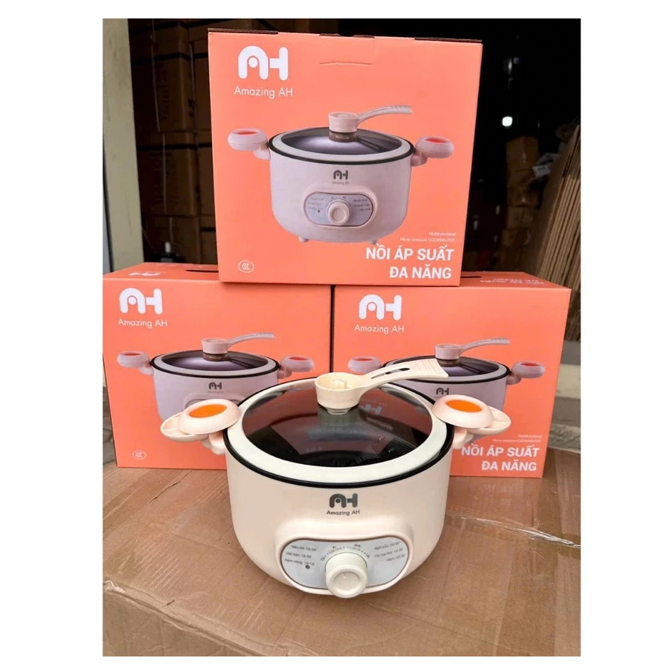 Nồi hầm &aacute;p xuất đa năng Nồi &Aacute;p Suất AMAZING AH Cao Cấp