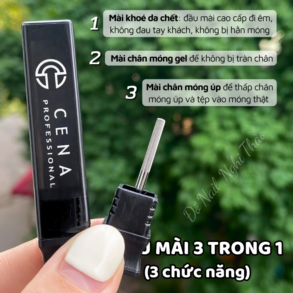 Đầu m&agrave;i m&oacute;ng 3 trong 1 CENA Cao Cấp