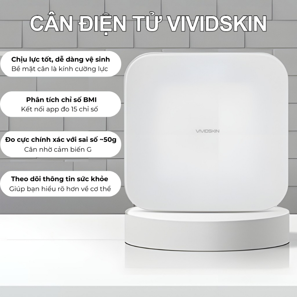 C&acirc;n Sức Khỏe Điện Tử Th&ocirc;ng Minh  Ph&acirc;n T&iacute;ch 15 Chỉ Số Cơ Thể Hot