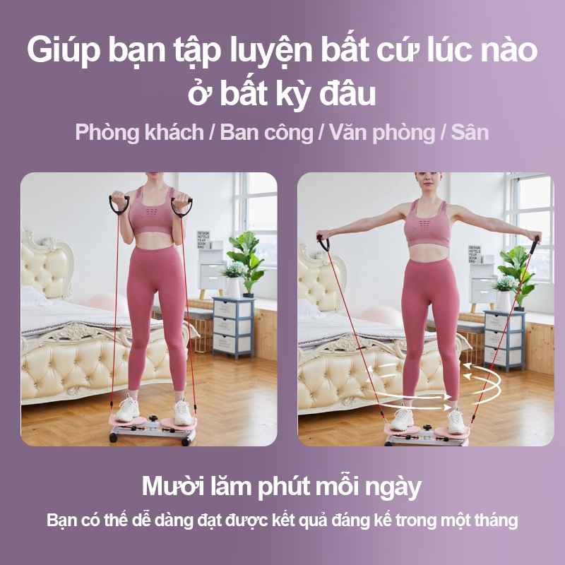 Dụng cụ tập thể dục xoay eo bụng đứng cho massage ch&acirc;n,b&agrave;n xoay eo tập bụng,xoay eo Hot