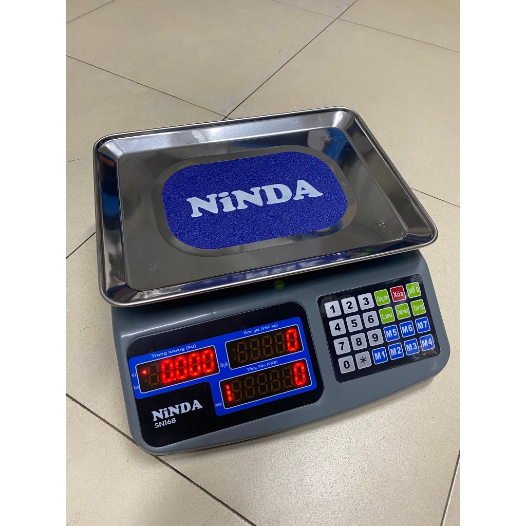 C&acirc;n điện tử t&iacute;nh gi&aacute; tiền NiNDA c&acirc;n tối đa 40kg/5g b&aacute;n h&agrave;ng si&ecirc;u thị, tạp h&oacute;a CAO CẤP