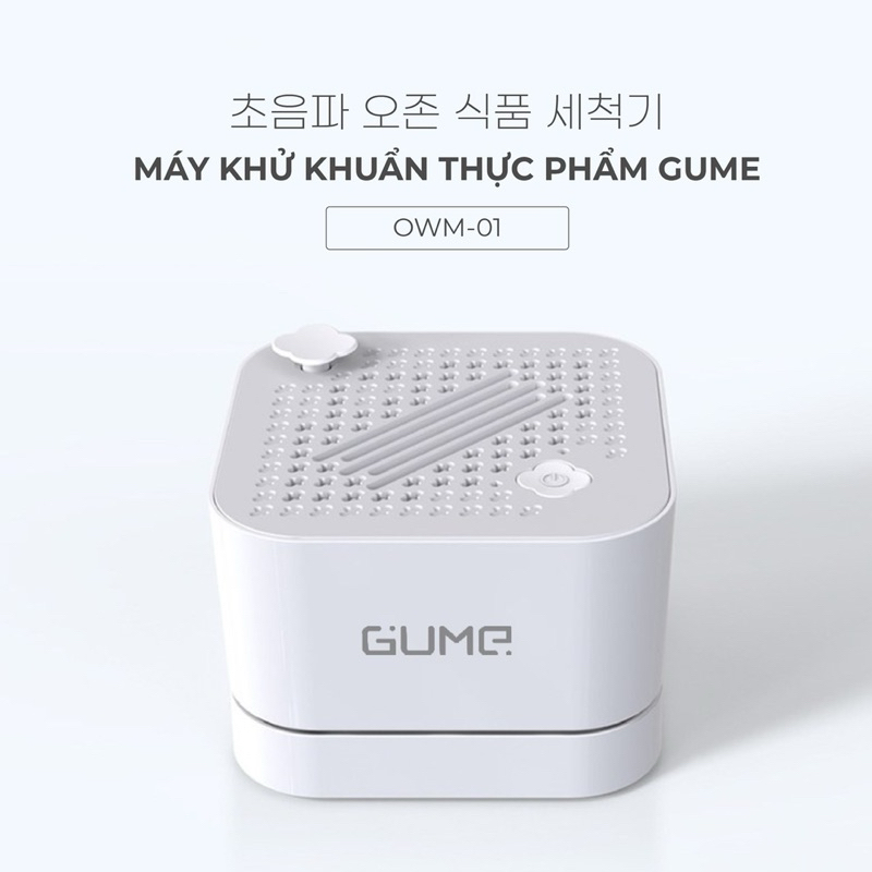 M&aacute;y khử khuẩn thực phẩm Gume OWM-01 H&agrave;n  QUỐC Đa Năng Cao Cấp