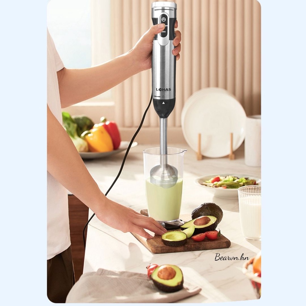 Bộ M&aacute;y Xay Cầm Tay Đa Năng 5 in 1 H&Agrave;N QUỐC LOHAS LS-328 Cao Cấp