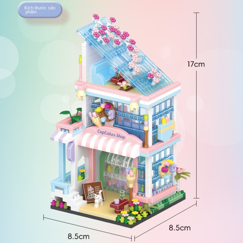 Bộ Đồ Chơi Lắp R&aacute;p Thủ C&ocirc;ng 626-629 Chất Lượng Cao Hot