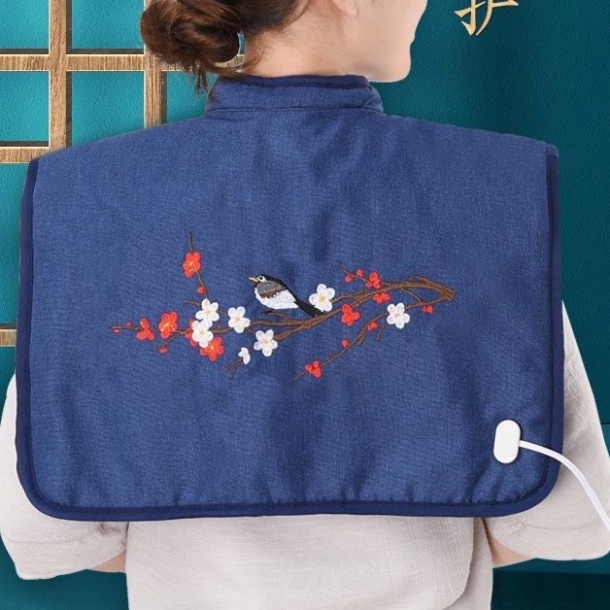 Đai Chườm Thảo Dược ĐỒNG NH&Acirc;N ĐƯỜNG Giảm Đau Vai G&aacute;y Cổ, Giảm Căng Cứng Cơ, Tăng Tuần Ho&agrave;n M&aacute;u L&agrave;m N&oacute;ng Bằng Điện