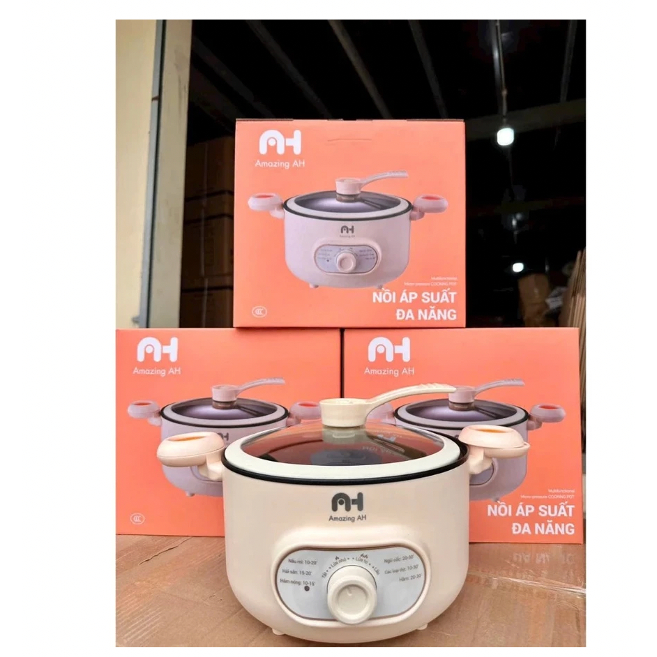 Nồi hầm &aacute;p xuất đa năng Nồi &Aacute;p Suất AMAZING AH Cao Cấp